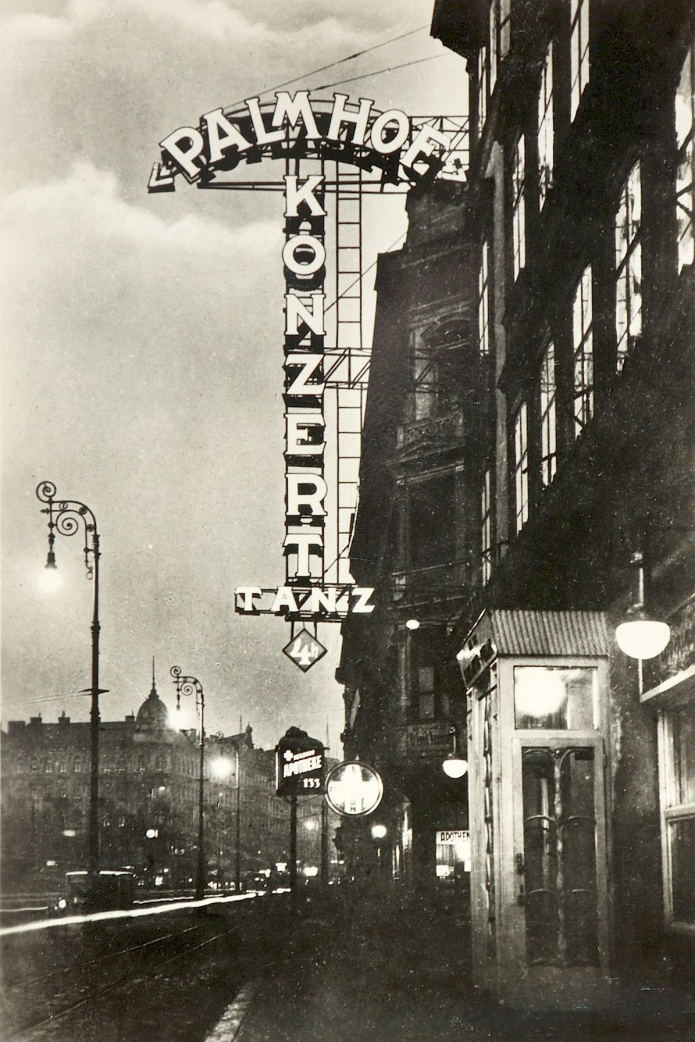 Ansichtskarte Café Palmhof (1928–30), Foto: Ilwerba G.m.b.H., Berlin/Privatarchiv