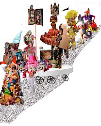 Fotocollage © Cosima Roth, Evi Jängle und Daphne von Schrader, PROZESS/ON, 2018